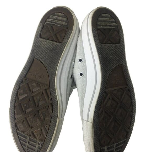 Converse All Star Women Grey Size 9.5 - Picture 6 of 6